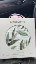 Babyletto Olive Branches Muslin Mini Crib Sheet 100 Organic Cotton Brand New