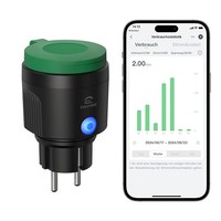 Eightree Wlan Steckdose Outdoor, IP64 AußEnsteckdose Wasserdicht, Wlan