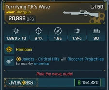 Borderlands 4 • MODDED • T.K's WAVE Shotgun 20k DPS • Lvl 50 • PS PC XBOX