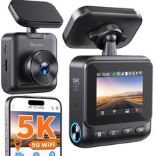 5K Car Dash Cam Video Recorder DVR GPS 5G WIFI APP Dash Camera SONY Sensor