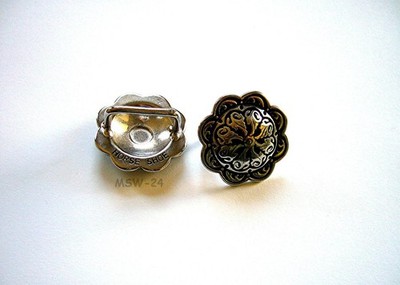 Concho V2A rostfrei 1 1/2 '' BS Floral mit Schlaufe