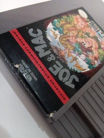 Joe & Mac Nintendo NES Cartridge Only Authentic- TESTED 