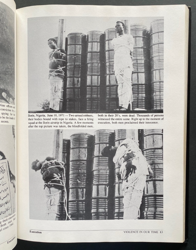 1977 1st VIOLENCE IN OUR TIME by SANDY LESBERG, 400 PLATES FREE EXPRESS WORLD - Picture 14 of 18