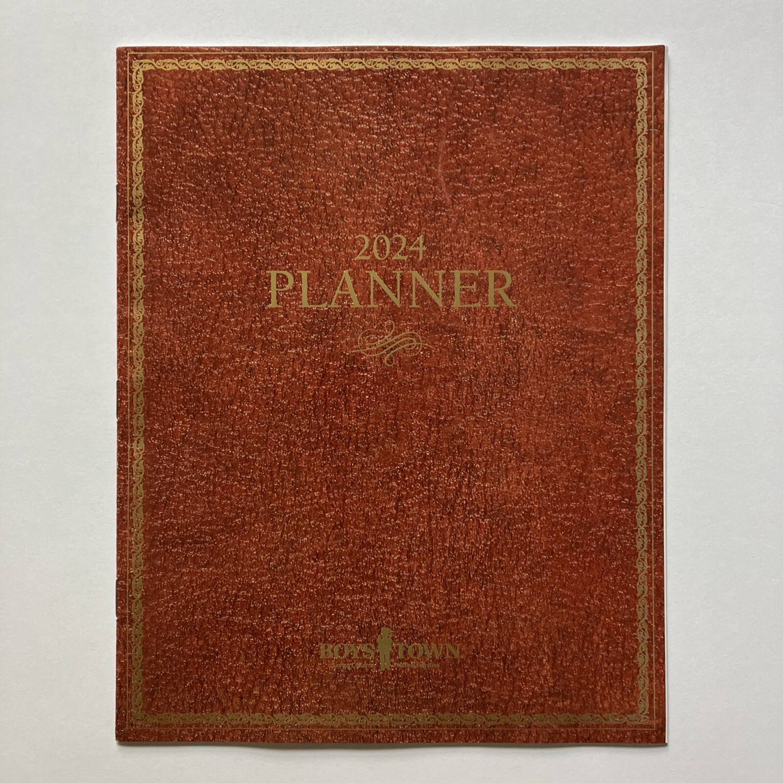 2024 Daily Monthly Planner Thoughts and Inspirations Boys Town Saving  Children | eBay