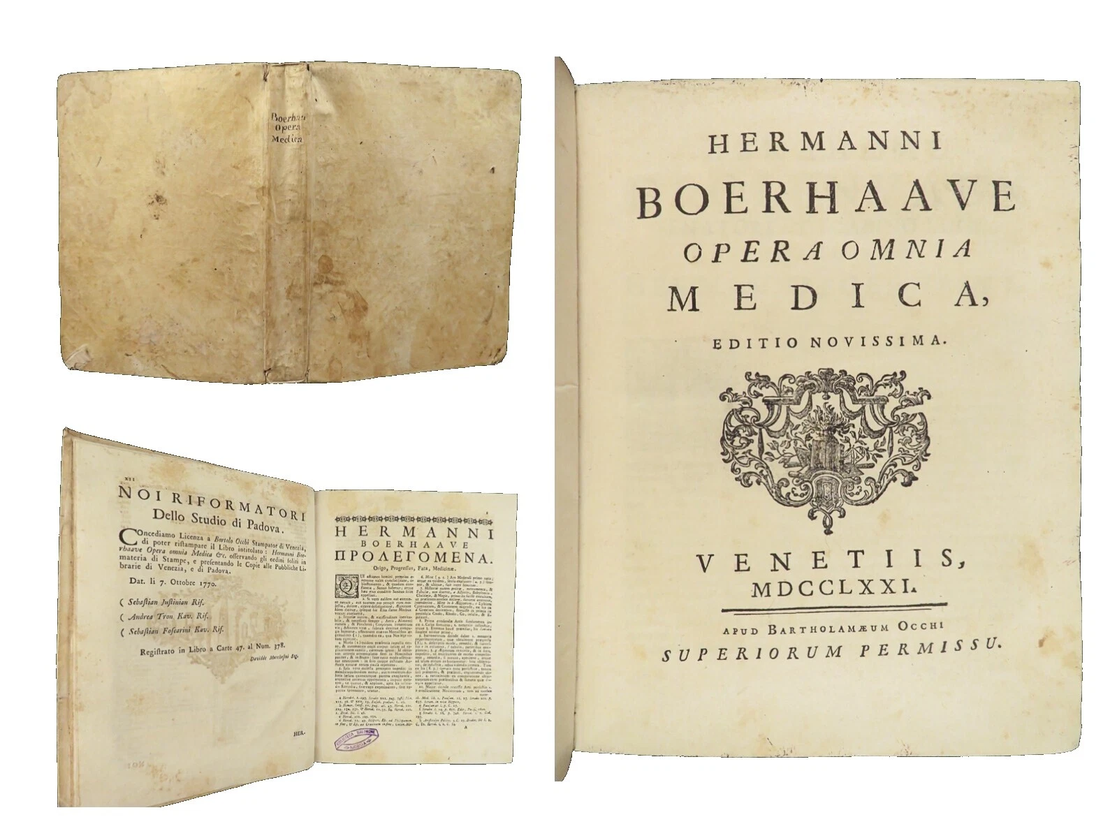 Vellum European Science & Medicine Antiquarian & Collectible Books