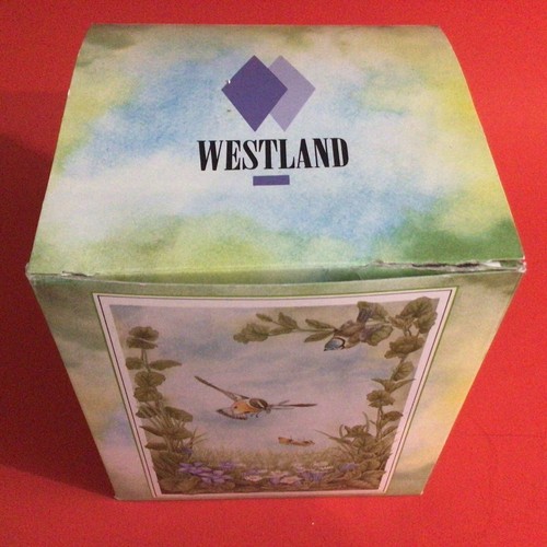 BIRD HOUSE MUSICAL SNOW GLOBE WESTLAND #1962 PLAYS EVERGREEN BIRDS FLOWERS - Picture 5 of 24