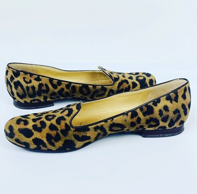 peter kaiser leopard print shoes