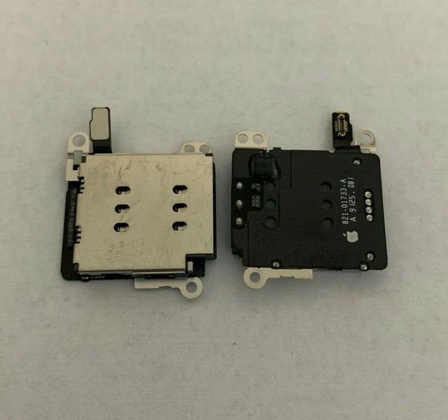 2x iPhone XR sim card holder slot reader tray 100 Original Apple