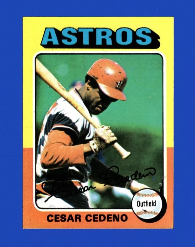 Cesar Cedeno trading card