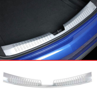 Silver Titanium Rear Bumper Protector Sill Plate Trim For Cadillac CT5 2020-2025