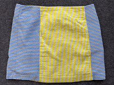 Vineyard Vines Textured Striped Skirt, Excellent Condition Women 10
