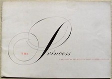 AUSTIN PRINCESS IV LF Sales Brochure c1957 #1409C SALOON Touring Limousine LWB