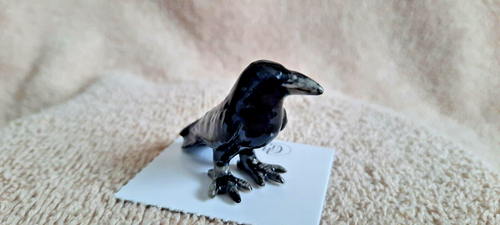 LITTLE CRITTERZ Raven "Trickster" Miniature Figurine New FREE SHIPPING LC557 - Picture 3 of 6