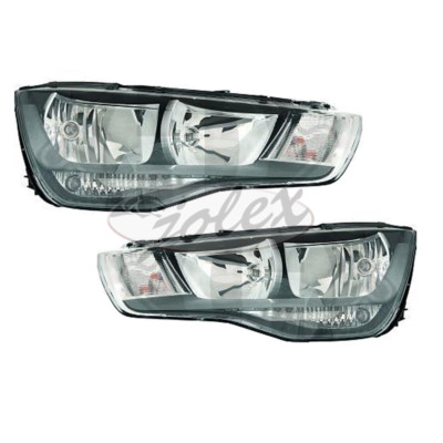 Scheinwerfer H7-H1 Halogen mit Stellmtor rechts+links Set Satz Paar für Audi A1