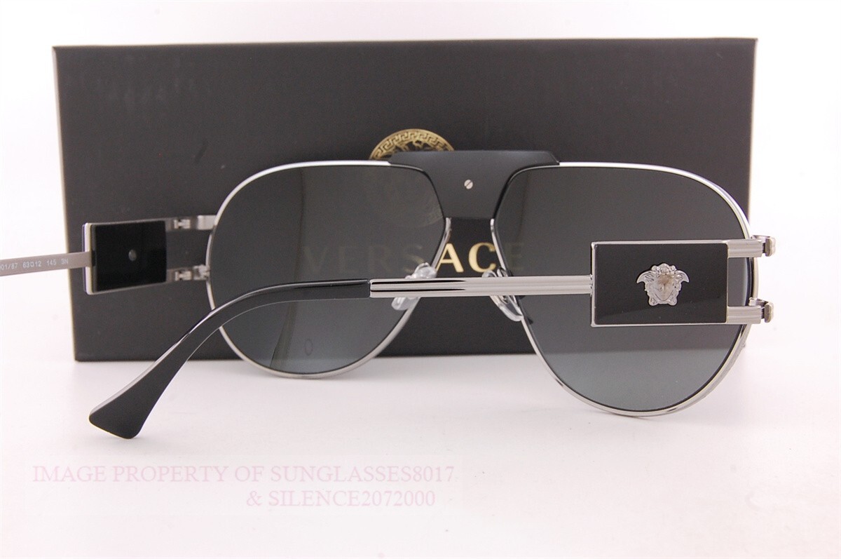 その他 vera Sunglasses Versace VE2252 1002/87 63-12 Gold in stock