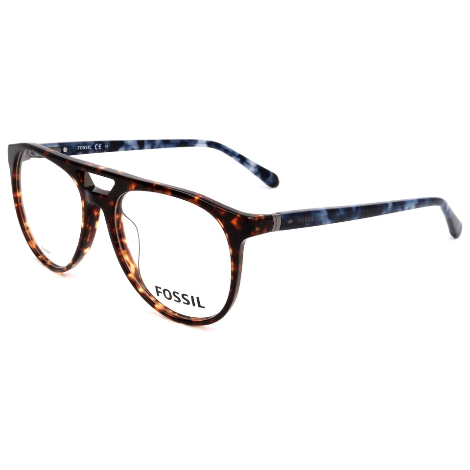 Fossil Men's 53mm Dark Havana Opticals FOS7054-086-53