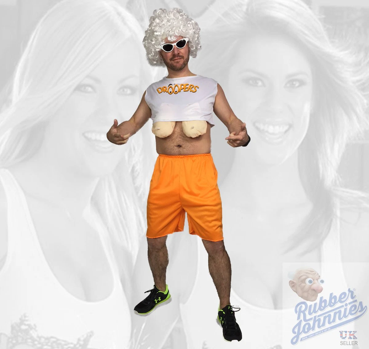 Adult Mens Hooters Bar Girl Stag Do Stag Party Stag Night Groom