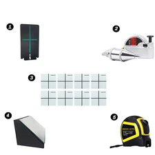 ADAS Calibration Tool Accessory Kit，ADAS Auxiliary Support Tools 5 in 1