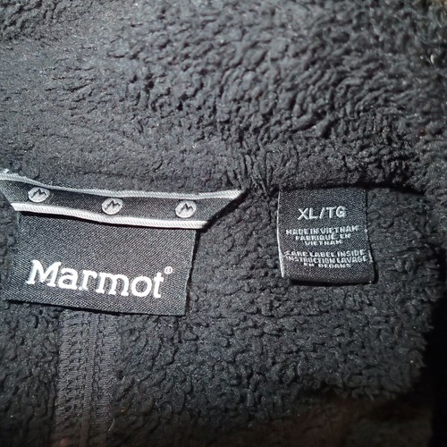 MARMOT Fleece Jacket Full Zip Black, Sz Kids Boys girls XL - Picture 5 of 12