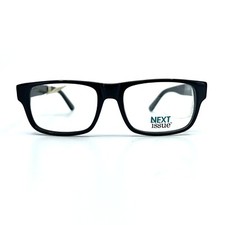 Next Issue NI 01 COL 90 Black Square Full Rim Eyeglasses Frames 54[]17 145