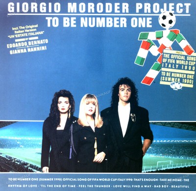 Giorgio Moroder Project - To Be Number One LP (VG+/VG+) '*
