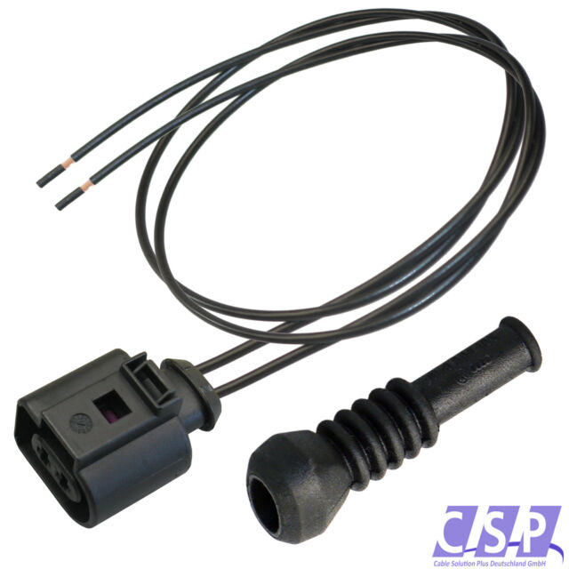Stecker 2-pol. für VW AUDI 1J0973722 Reparatursatz 1 00² Kabelsatz + Schutzkappe