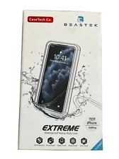 Beastek Waterproof Case Purple For iPhone 11 Pro