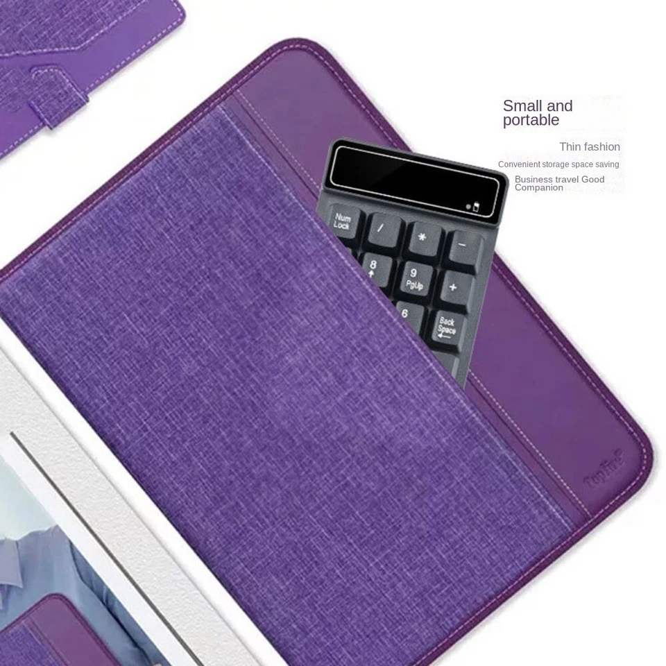 19 Keys Computer Bluetooth Small Keyboard Mini USB Numeric Keypad Notebook - Image 4 of 4