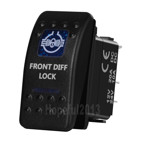 Interruptor basculante LED azul para coche barco ARB/CARLING/NARVA ESTILO 12V-24V impermeable - Imagen 48 de 67