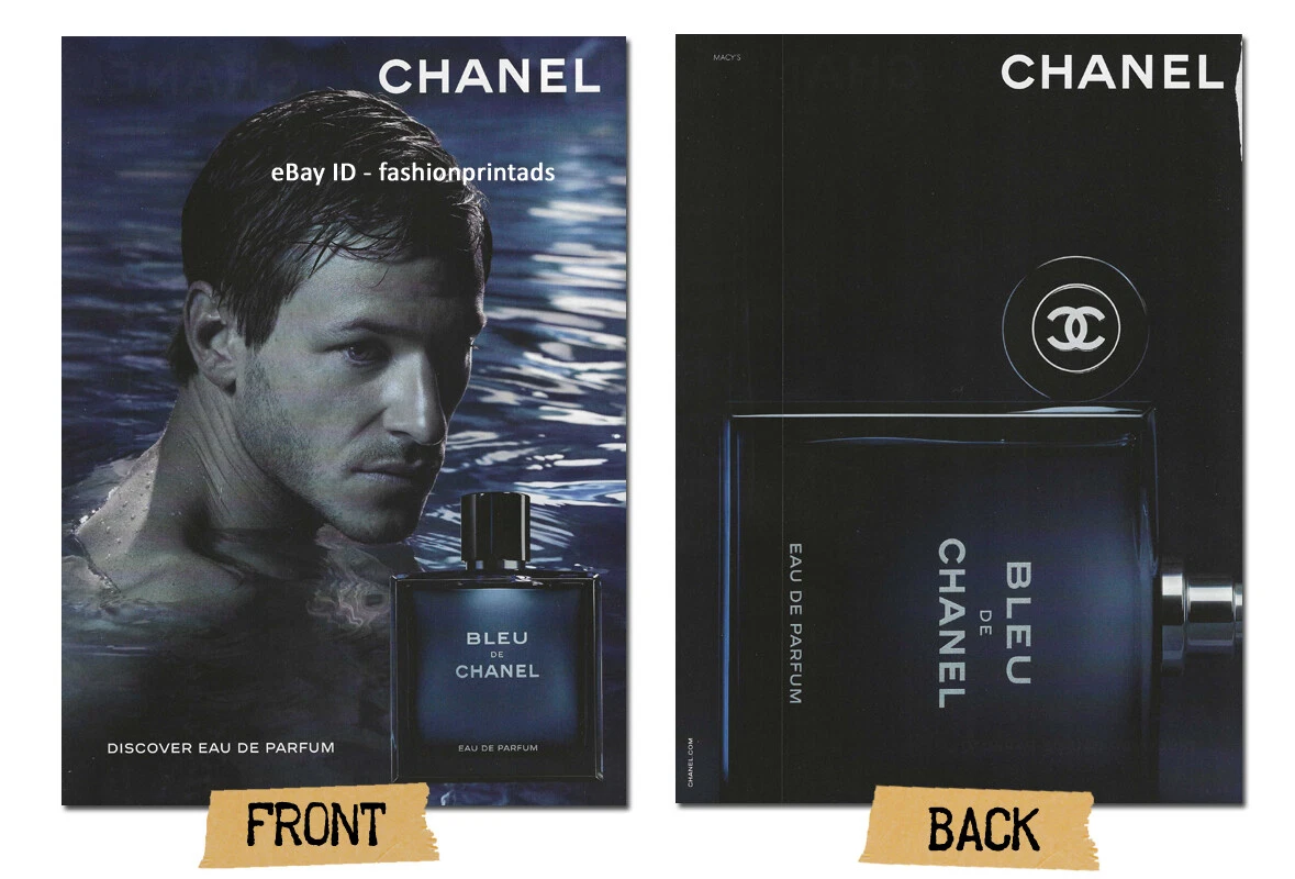 meddelelse hver for sig konservativ CHANEL Men&#039;s Fragrance 2-Page Magazine PRINT AD 2020 2021 GASPARD  ULLIEL | eBay