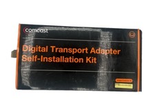 Comcast Digital Transport Adapter Self Installation Kit DC50Xu Cable TV Remote
