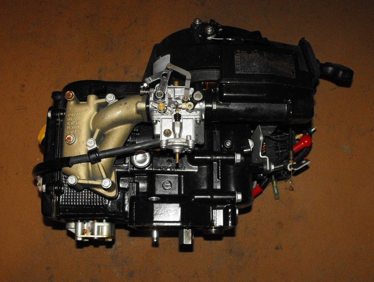 Mercury 8 & 9.9 4 Stroke Fully Dressed Power Head PN 8M0145937 Fits 2005 & Newer