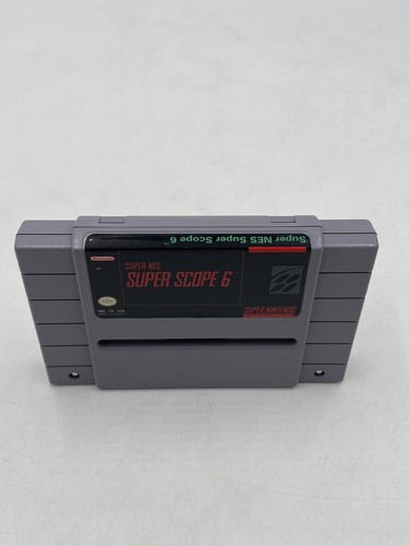 Super Scope 6 Nintendo SNES Authentic Cartridge Only Cart Tested Works - Picture 3 of 5