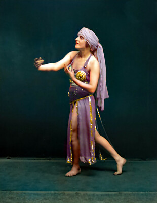 1930 Unidentified dancer, possibly an Duncan Dancers 14 x 11'' Photo Print