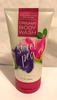 Bath & Body Works Creamy Body Wash. Sweet Pea. Full Size. Bath & Body Works Creamy Body Wash. Sweet Pea. Full Size.