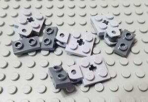 LEGO Lot of 2 Dark Bluish Gray 1x2-2x4 Space Car Vehicle Bracket Pieces