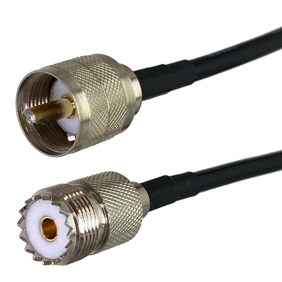 Cavo Jumper RG58 Con Connettori SO239 Femmina A SMA Maschio - 8 Pollici, 50, Per Radio UHF Cavo Coassiale 8 Pollici - Foto 11