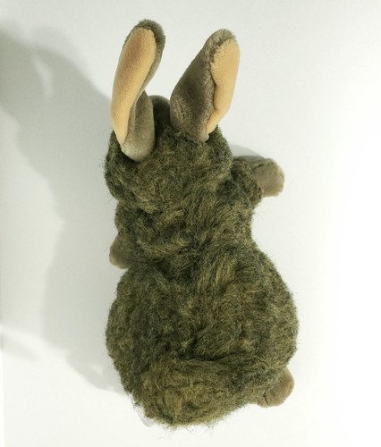 Jack Rabbit Bunny Plush 15" Brown Gray Fleecy Fuzzy Fur Easter - Picture 6 of 10