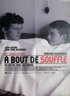 A Bout De Souffle Breathless Godard Belmondo Seberg Small Poster Ebay A Bout De Souffle Breathless Godard Belmondo Seberg Small Poster Ebay