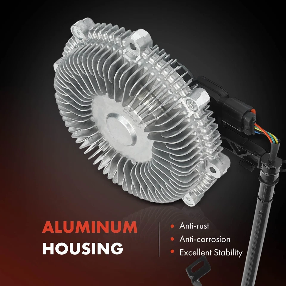 Nuevo embrague ventilador de refrigeración eléctrico para Ford Explorer 2006-2010 Mercury Mountaineer Foto 4 de 4