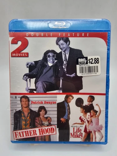 Father Hood/Life with Mikey: 2-Movie Double Feature (Blu-Ray, 2012) NEW