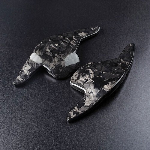 Black Carbon Fiber Car Steering Wheel Paddle Shifter For BMW 3 4 X1 X4 5 6 7 GT - Picture 5 of 7