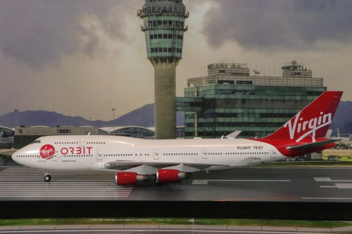 1:400 Virgin Orbit B 747 - JC Wings | eBay