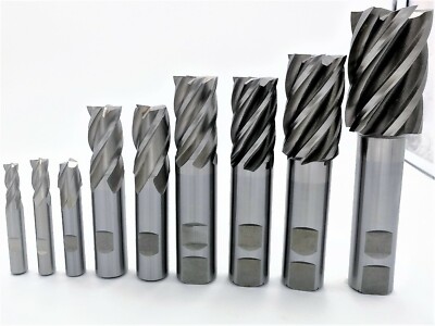 HSS Cobalt 8% DIN 844 end mills with center cut,weldon shank