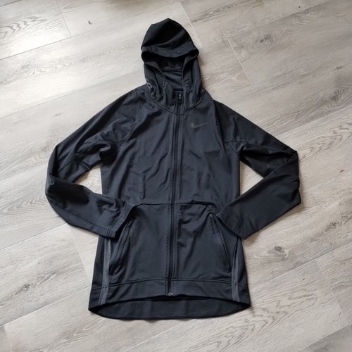 Nike Hyper Elite Full Zip Hoodie S Sweatshirt Jacket Classic Black Swoosh Active