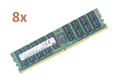 8x 32GB 256GB DDR4 2133 MHz ECC LRDIMM RAM für Asus Workst./Server Z10PA-D8