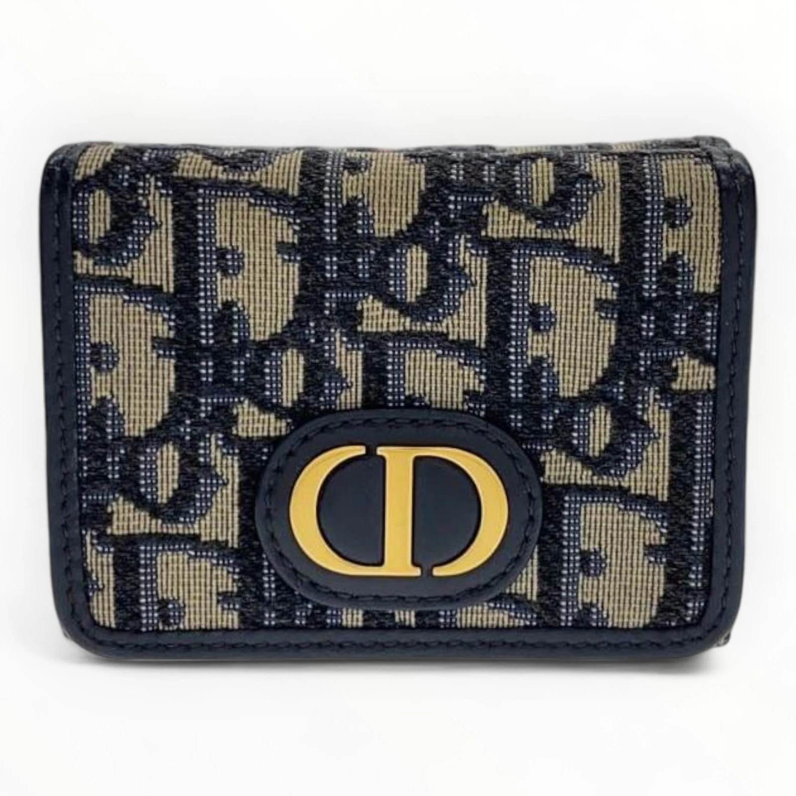Portefeuille compact Christian Dior triple pli 1369