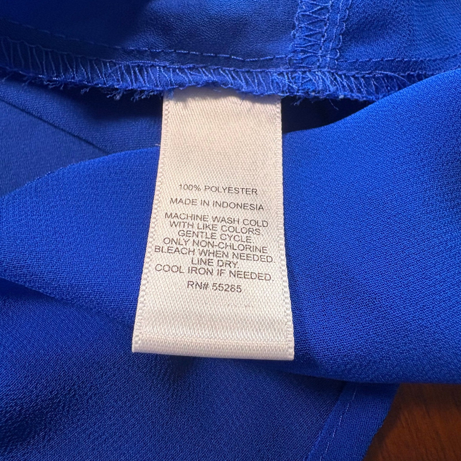 Express Blue Top Size Medium - image 5