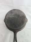 Rare Antique GRISWOLD no 5 Eight inch cast iron Saute Pan Small Block Logo 724