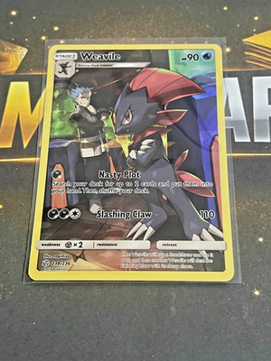 2019 Pokémon TCG Weavile (Character Rare) - Cosmic Eclipse 238/236